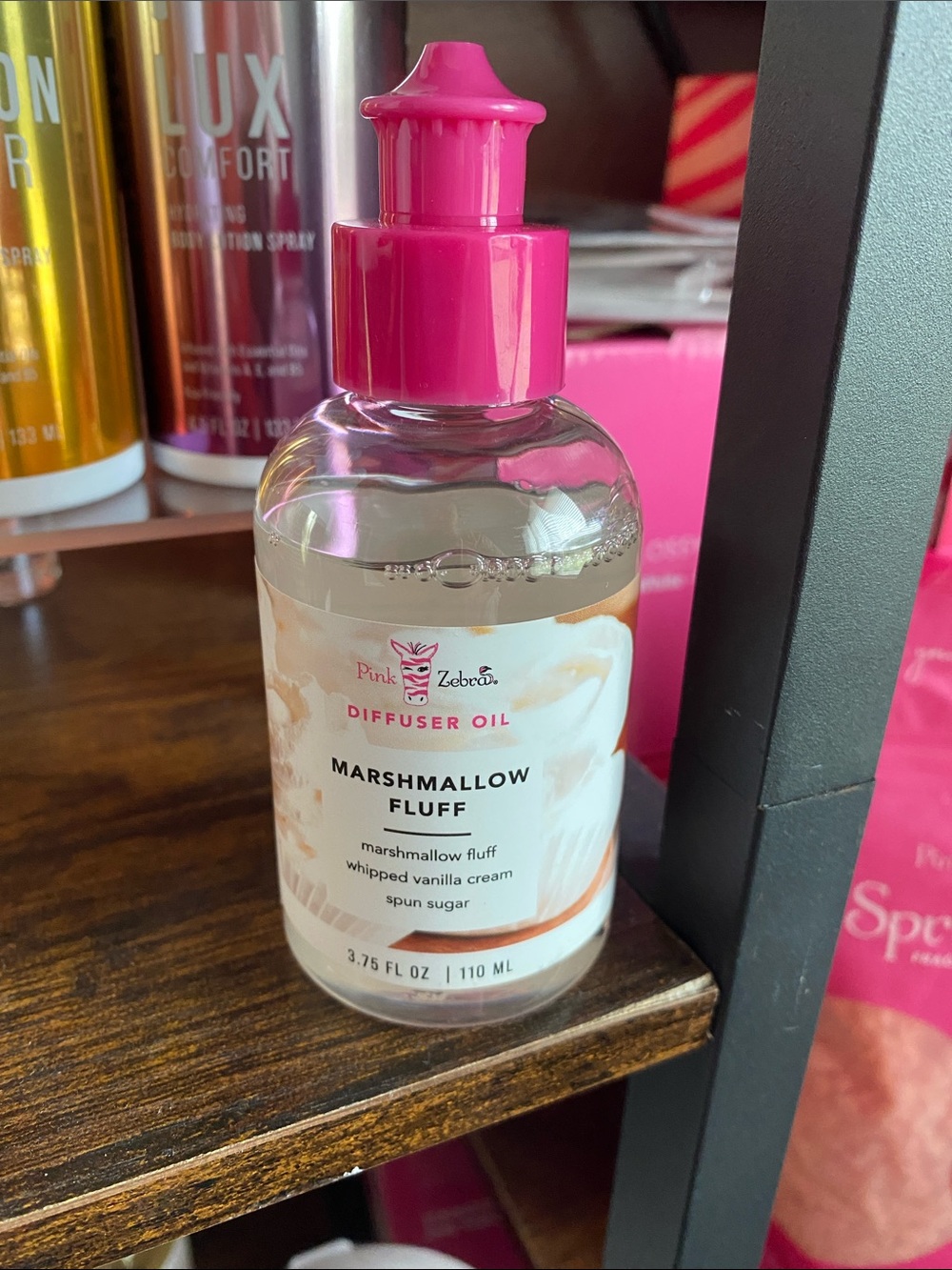 Marshmallow Fluff Pink Zebra Diffuser Oil